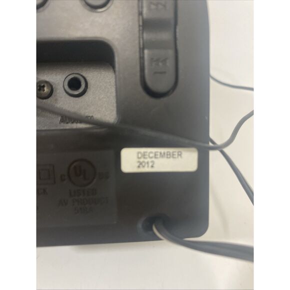 Sony ICF-C7IP Dream Machine Alarm Clock AM/FM Radio iPod & iPhone Dock - Picture 8 of 9